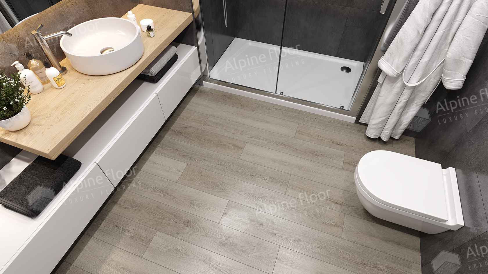 Alpine Floor LVT плитка Мета ECO 11-2702