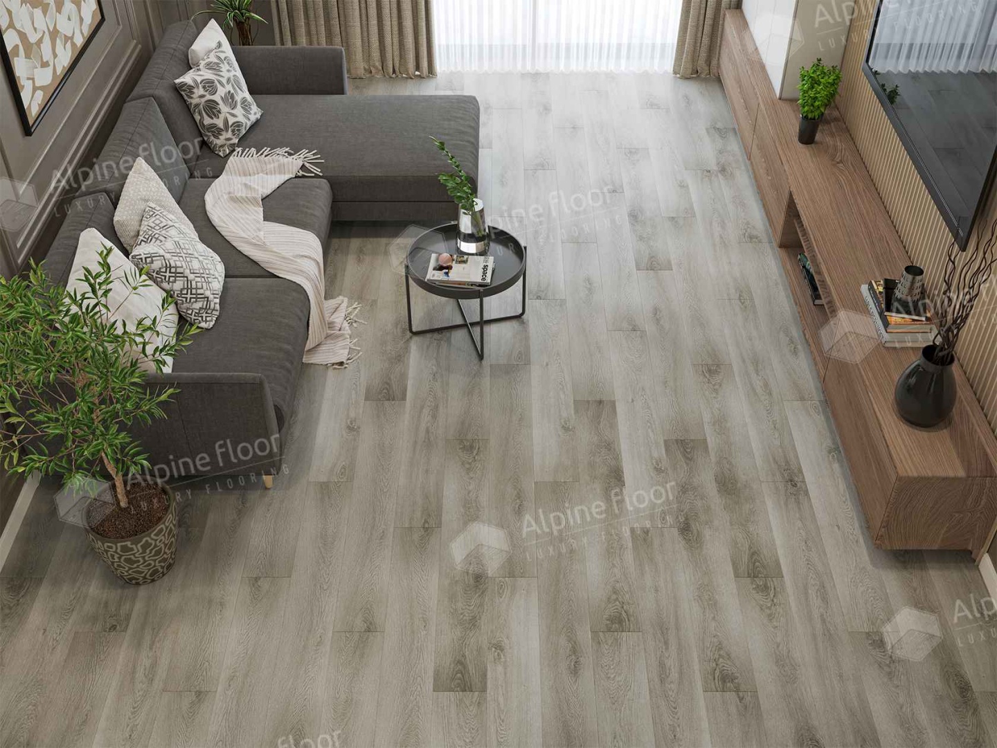 Alpine Floor LVT плитка Негара ECO 11-1702