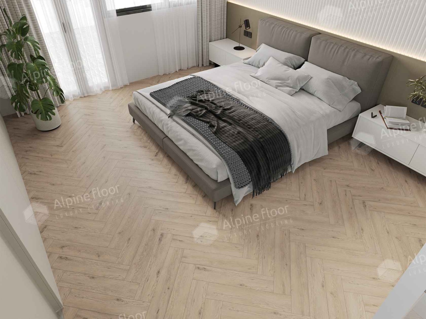 Alpine Floor LVT плитка  Дуб Алиот ECO 16-23