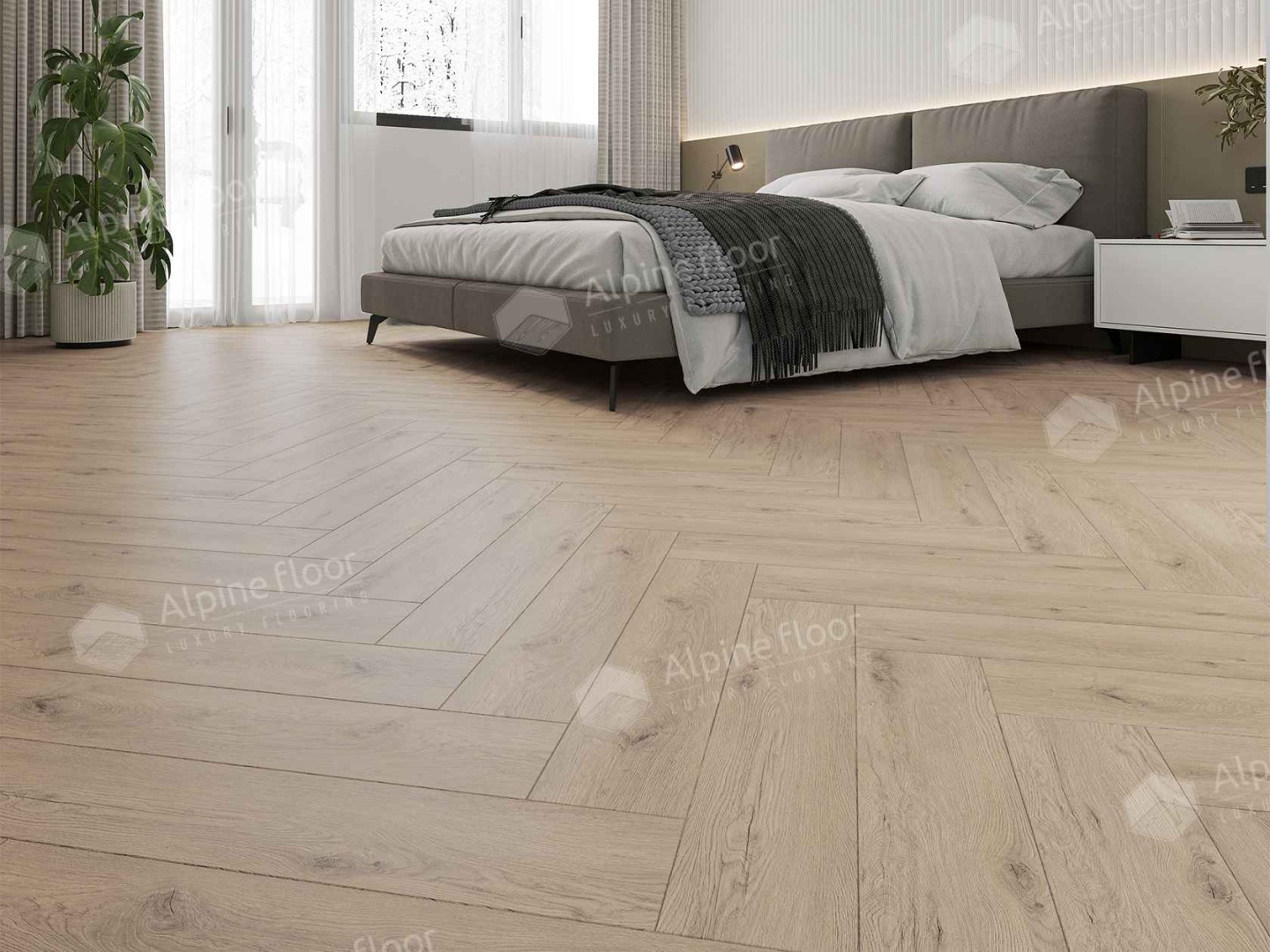 Alpine Floor LVT плитка  Дуб Алиот ECO 16-23