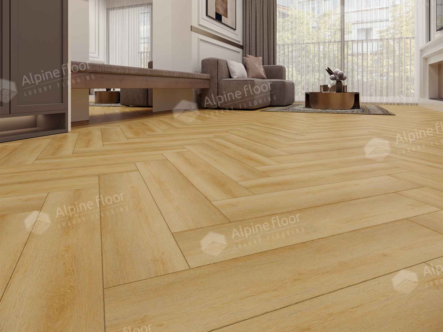 Alpine Floor LVT плитка  Дуб Батейн ECO 16-29