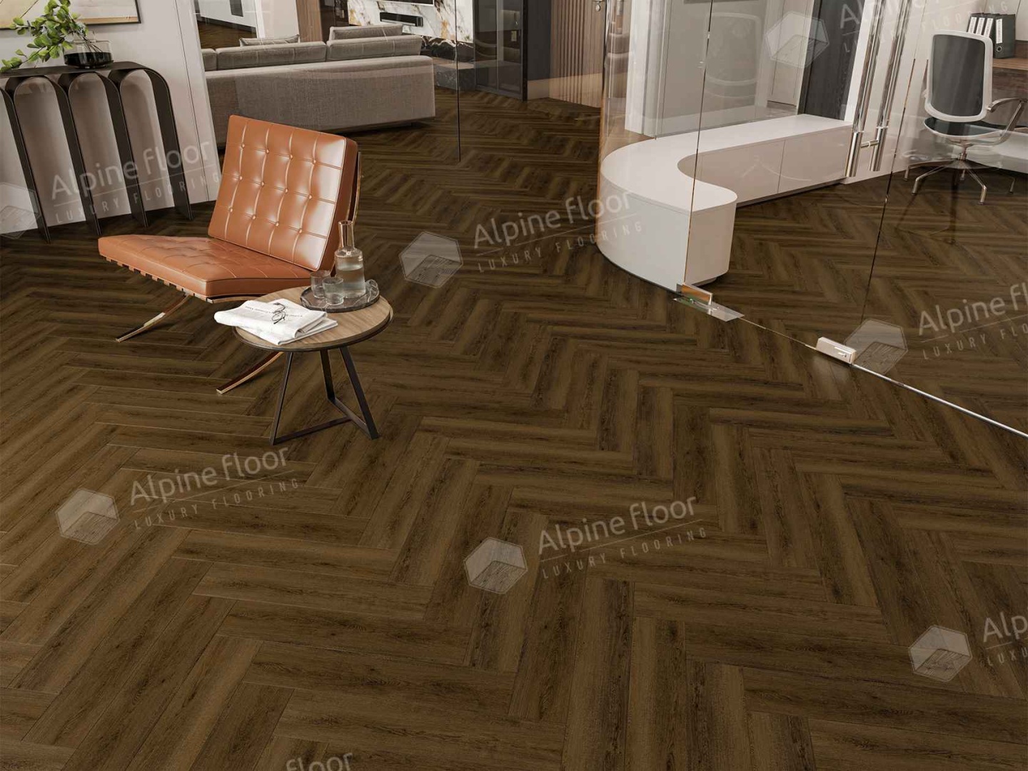 Alpine Floor LVT плитка  Дуб Далим ECO 16-33