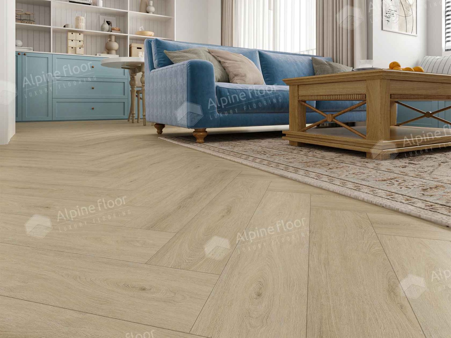 Alpine Floor LVT плитка  Дуб Денеб ECO 16-25