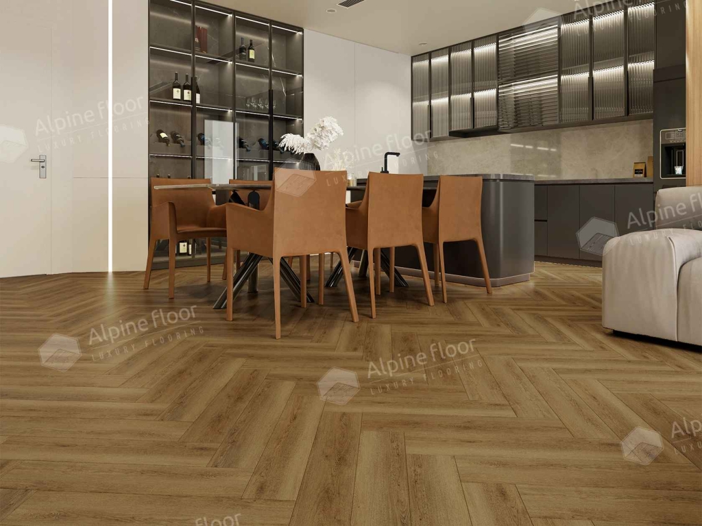 Alpine Floor LVT плитка  Дуб Капелла ECO 16-31