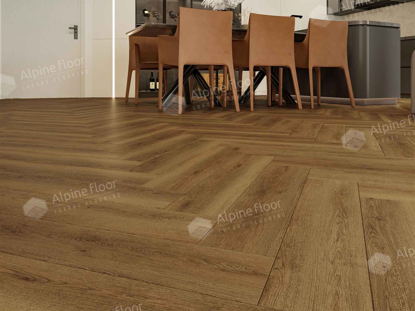 Alpine Floor LVT плитка  Дуб Капелла ECO 16-31