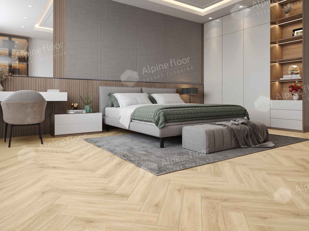 Alpine Floor LVT плитка  Дуб Ригель ECO 16-24