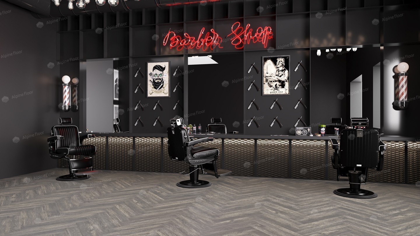 Alpine Floor LVT плитка  Венге Грей ECO 16-8