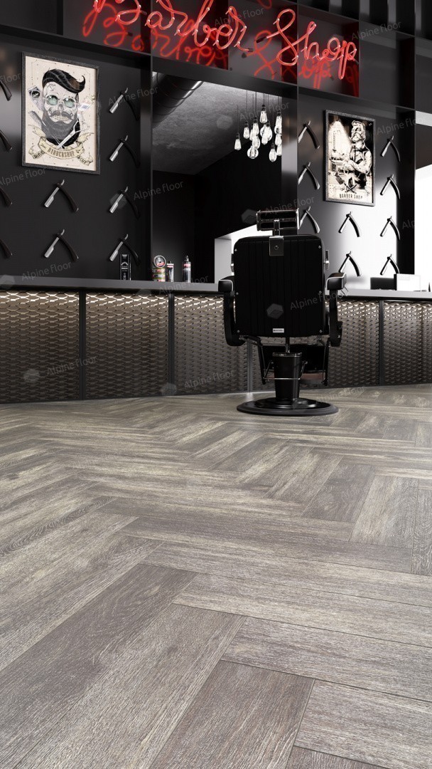 Alpine Floor LVT плитка  Венге Грей ECO 16-8