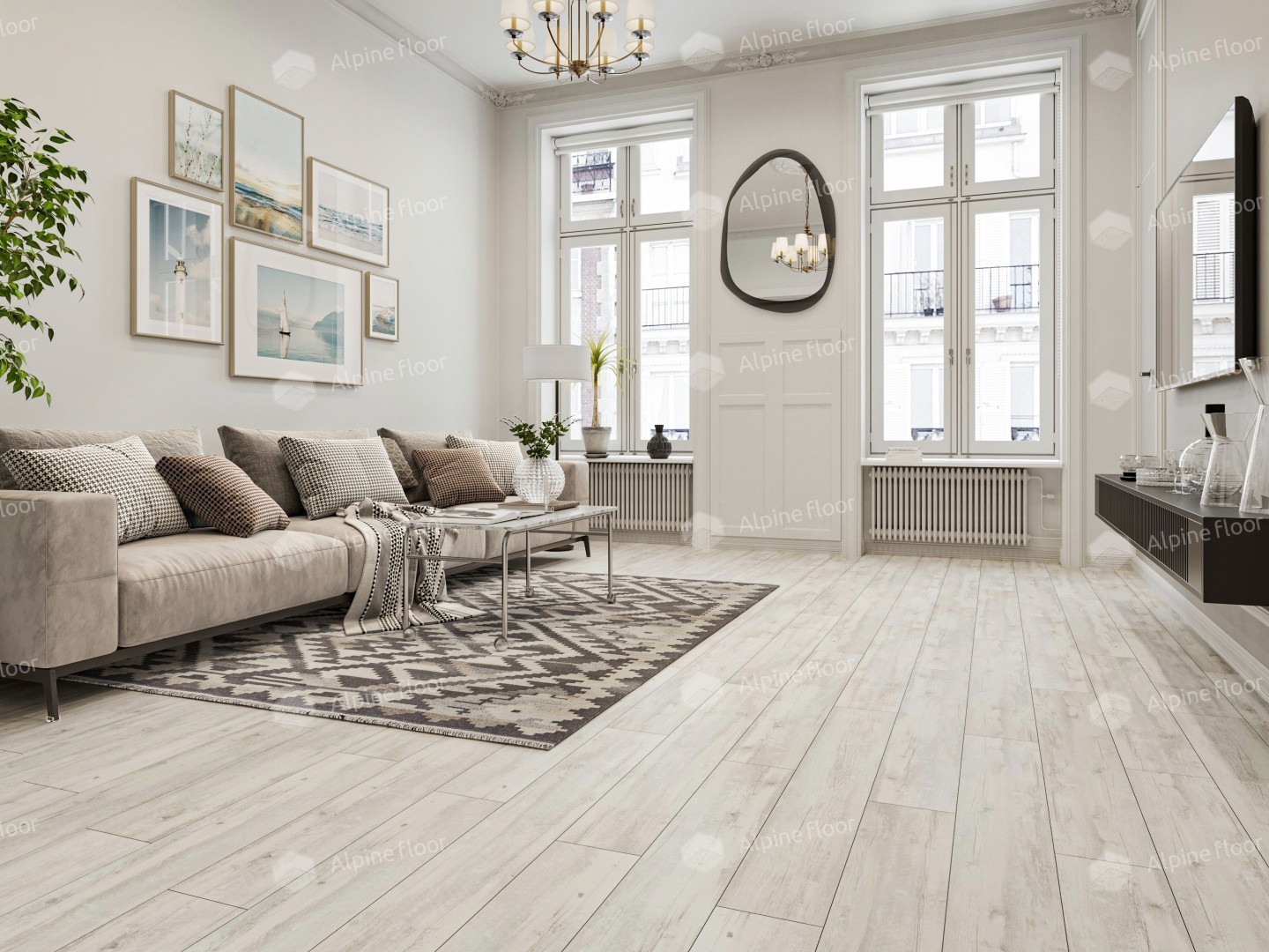 Alpine Floor SPC ламинат Акация CLICK ЕСО 107-8 MC