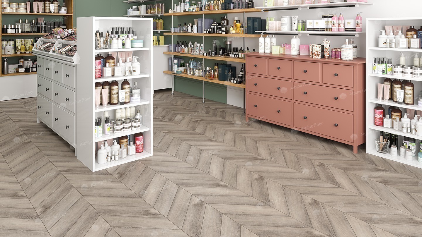 Alpine Floor SPC ламинат Дуб Исида ECO 18-8 MC