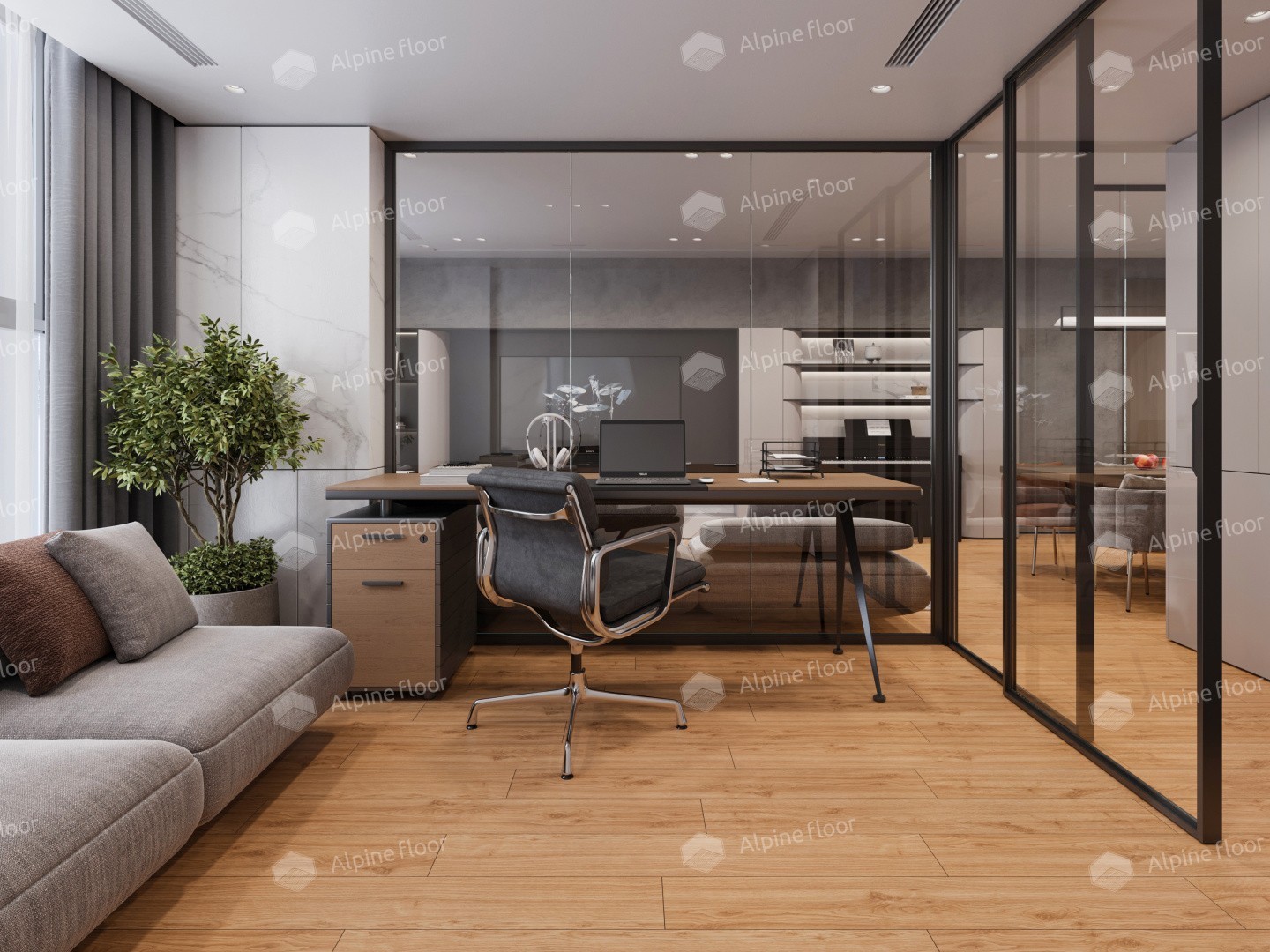 Alpine Floor SPC ламинат Дуб Классический ECO 162-77 MC