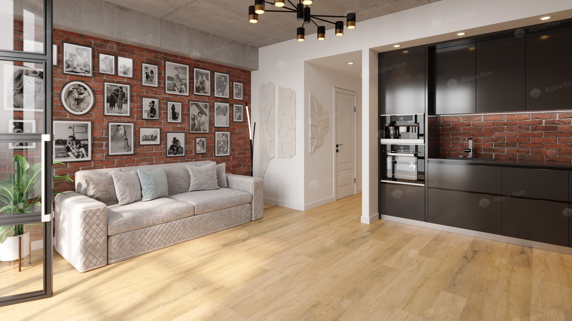 Alpine Floor SPC ламинат Дуб медовый ABA ECO 7-16 MC