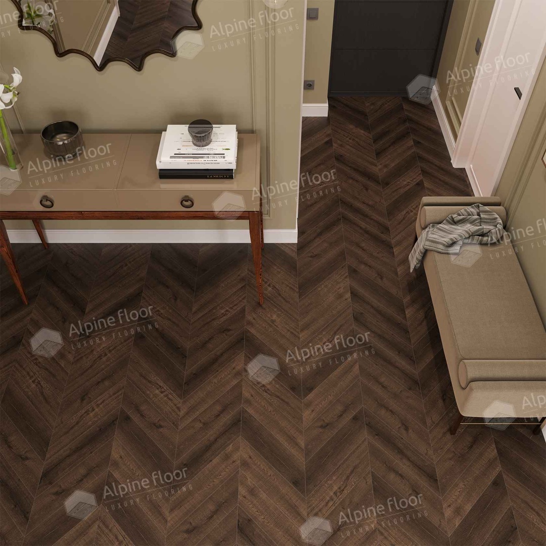 Alpine Floor SPC ламинат Дуб Мокка ECO 18-12 MC