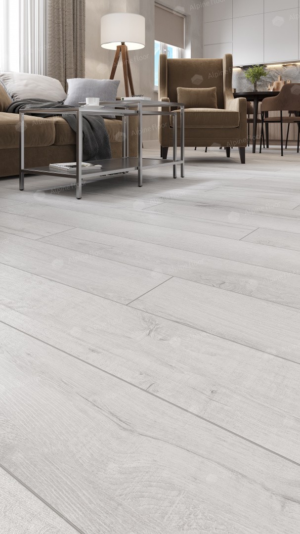 Alpine Floor SPC ламинат Дуб морская пена ABA ECO 7-21 MC