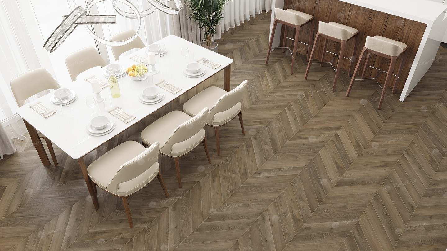 Alpine Floor SPC ламинат Дуб Насыщенный ECO 18-4 MC
