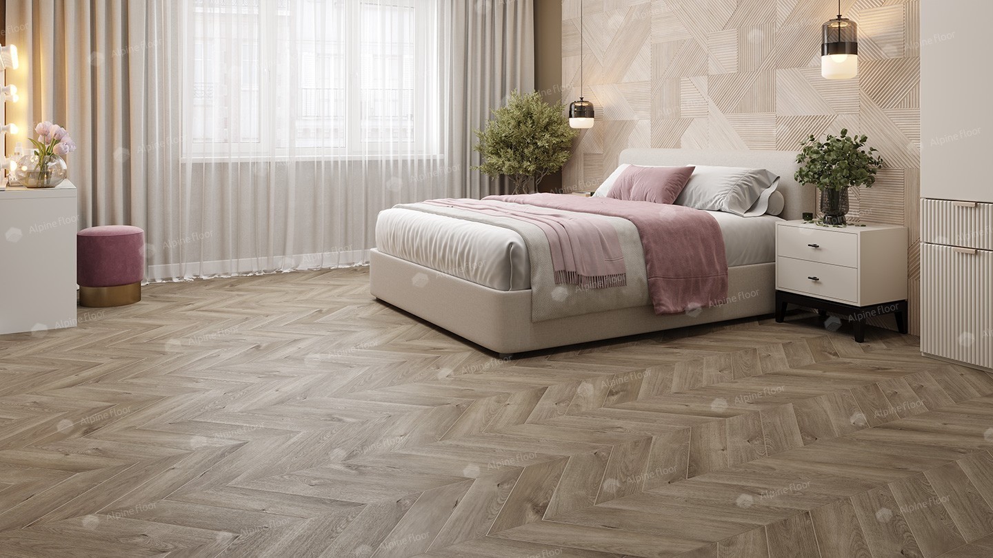 Alpine Floor SPC ламинат Дуб Натуральный Отбеленный ECO 18-3 MC