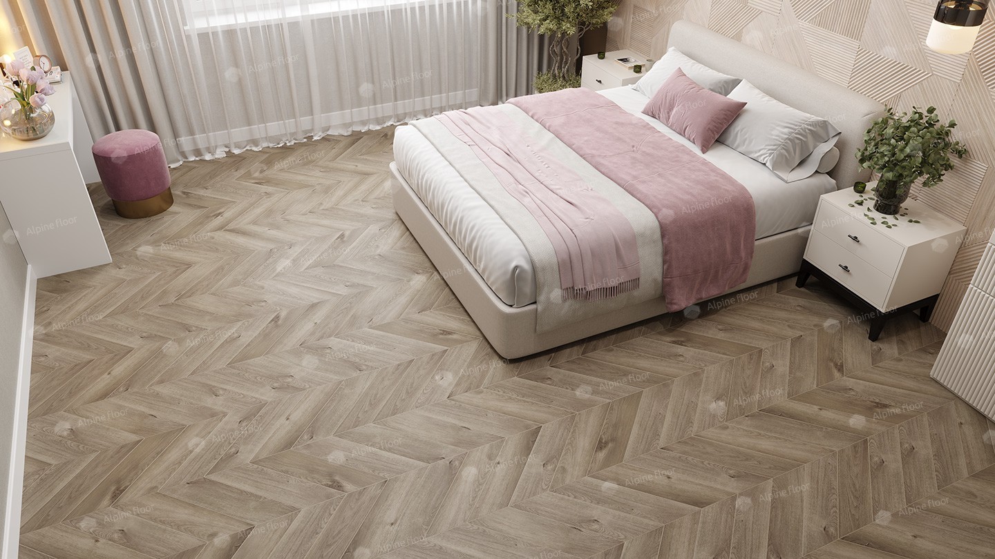 Alpine Floor SPC ламинат Дуб Натуральный Отбеленный ECO 18-3 MC