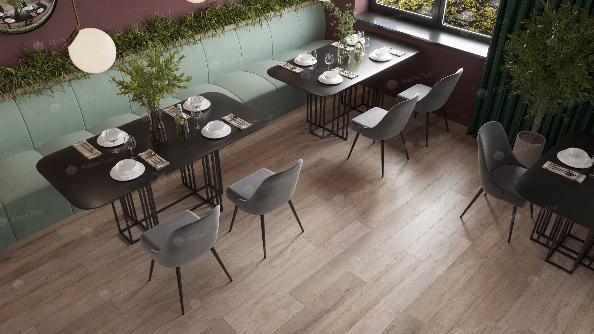 Alpine Floor SPC ламинат Дуб персиковый ABA ECO 7-20 MC