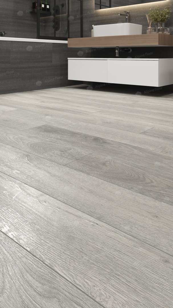 Alpine Floor SPC ламинат Дуб платина ABA ECO 7-14 MC