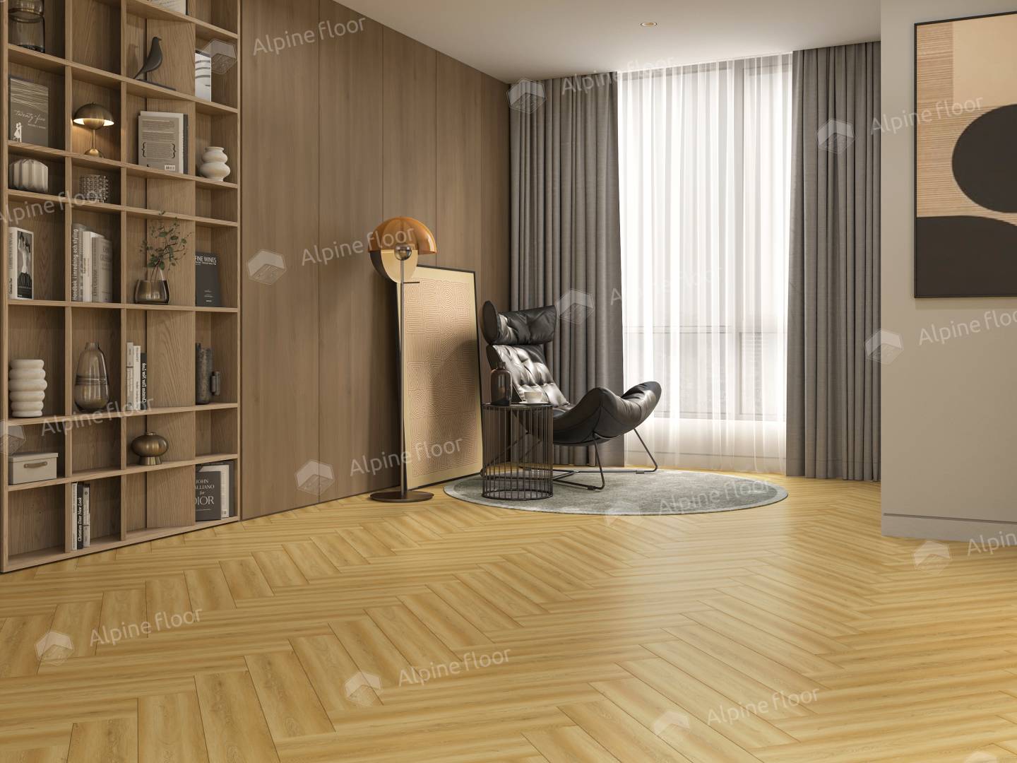 Alpine Floor SPC ламинат Дуб Поллукс ЕСО 13-28 MC
