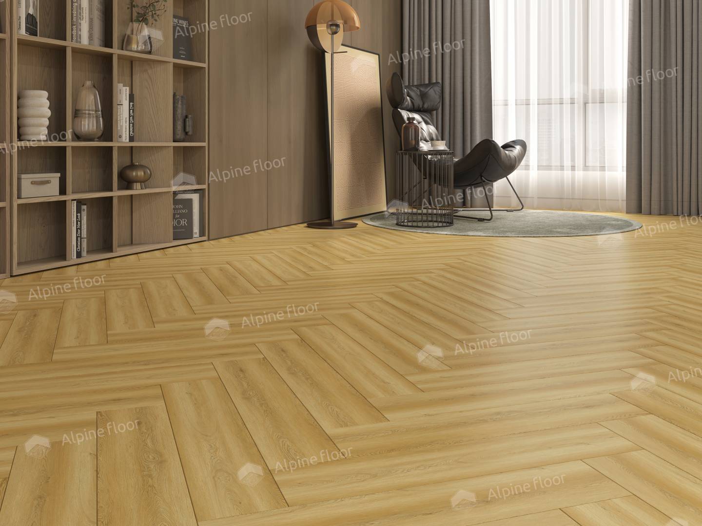 Alpine Floor SPC ламинат Дуб Поллукс ЕСО 13-28 MC