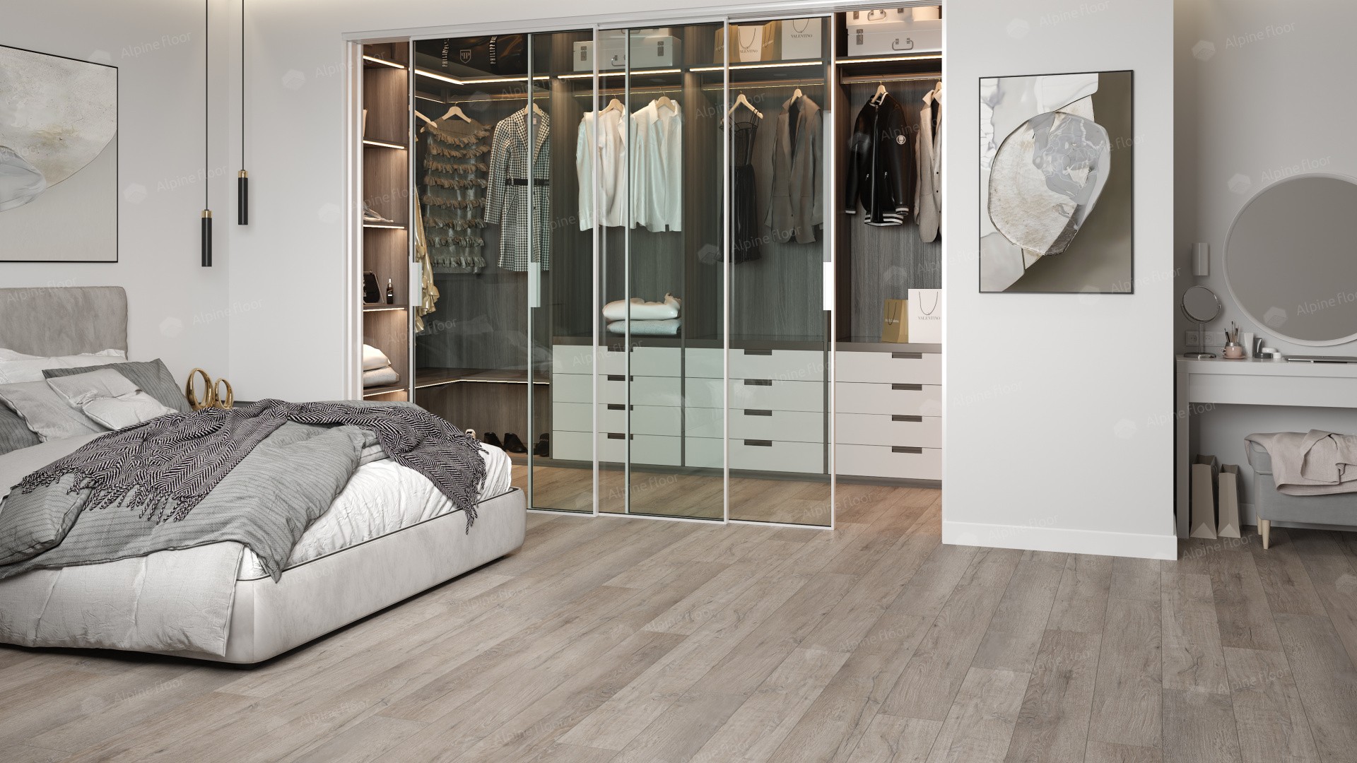 Alpine Floor SPC ламинат Дуб состаренный ABA ECO 7-15 MC