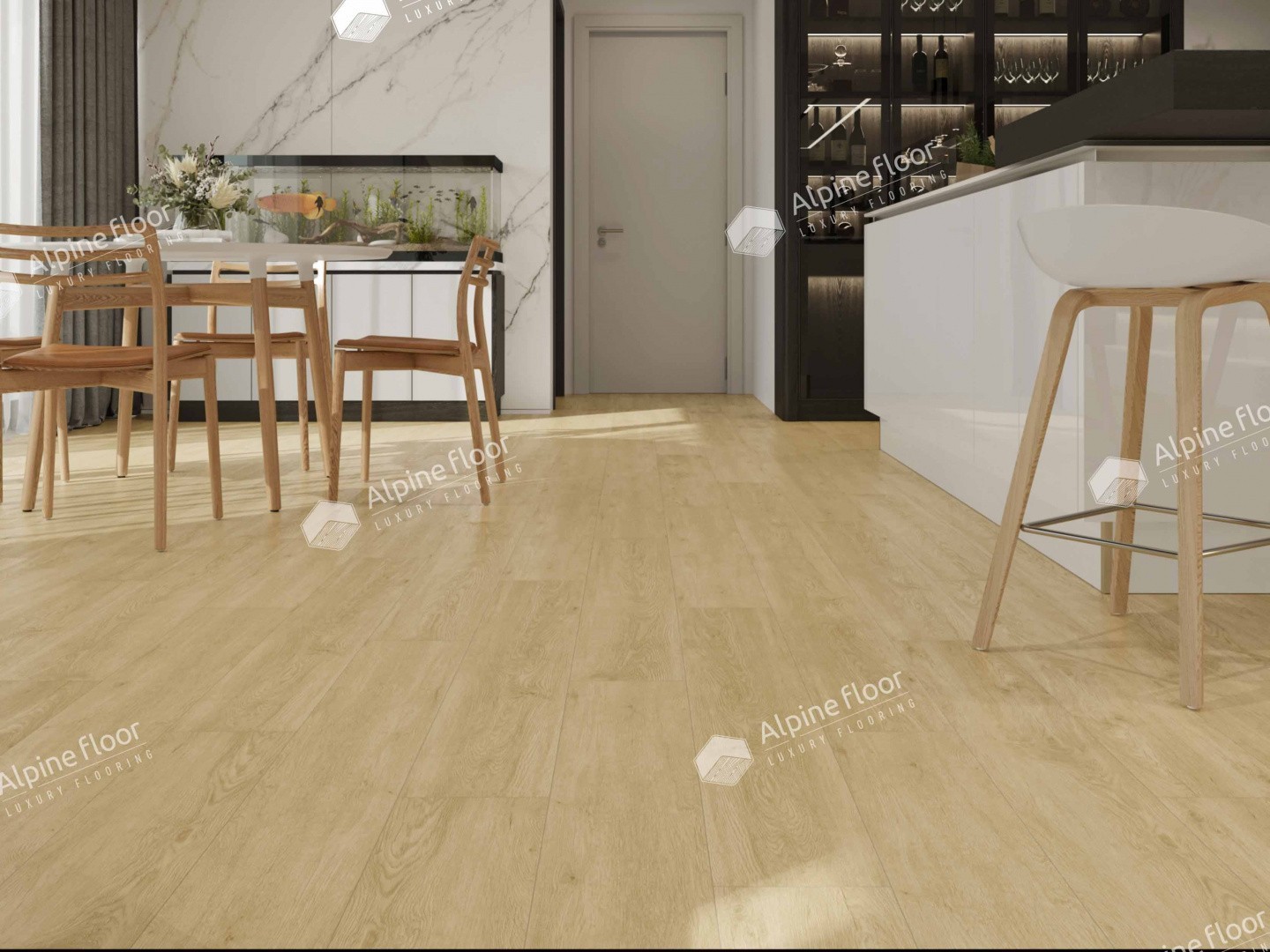 Alpine Floor SPC ламинат Дуб Ваниль Селект ECO 106-33 MC