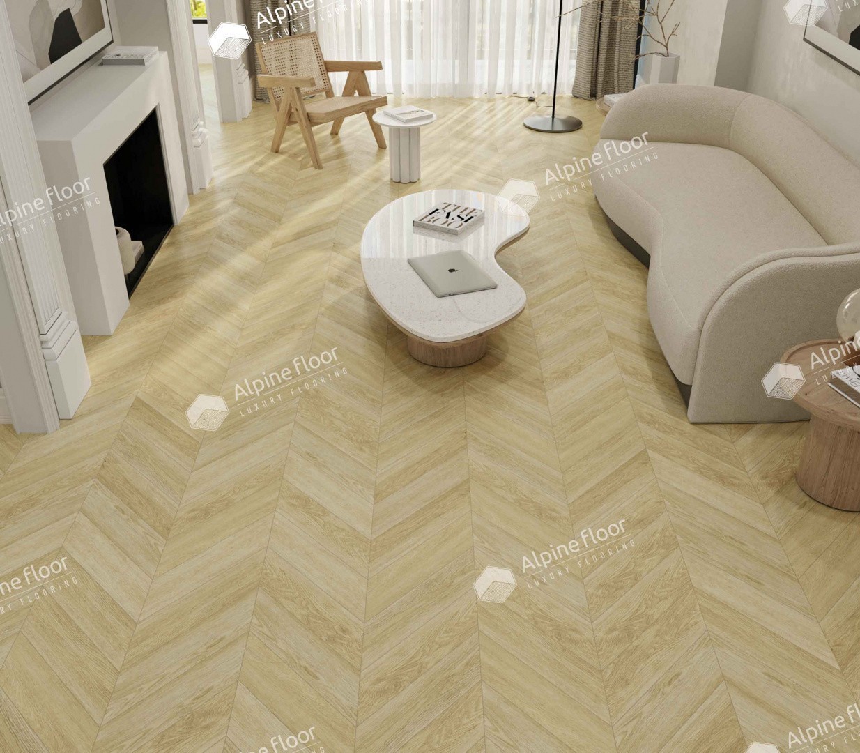 Alpine Floor SPC ламинат Дуб Ваниль Селект ECO 18-2 MC