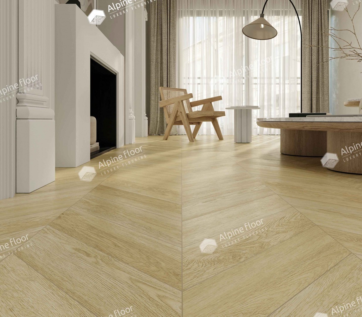 Alpine Floor SPC ламинат Дуб Ваниль Селект ECO 18-2 MC