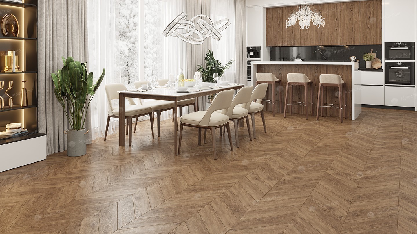 Alpine Floor SPC ламинат Гевуина ECO 18-10 MC