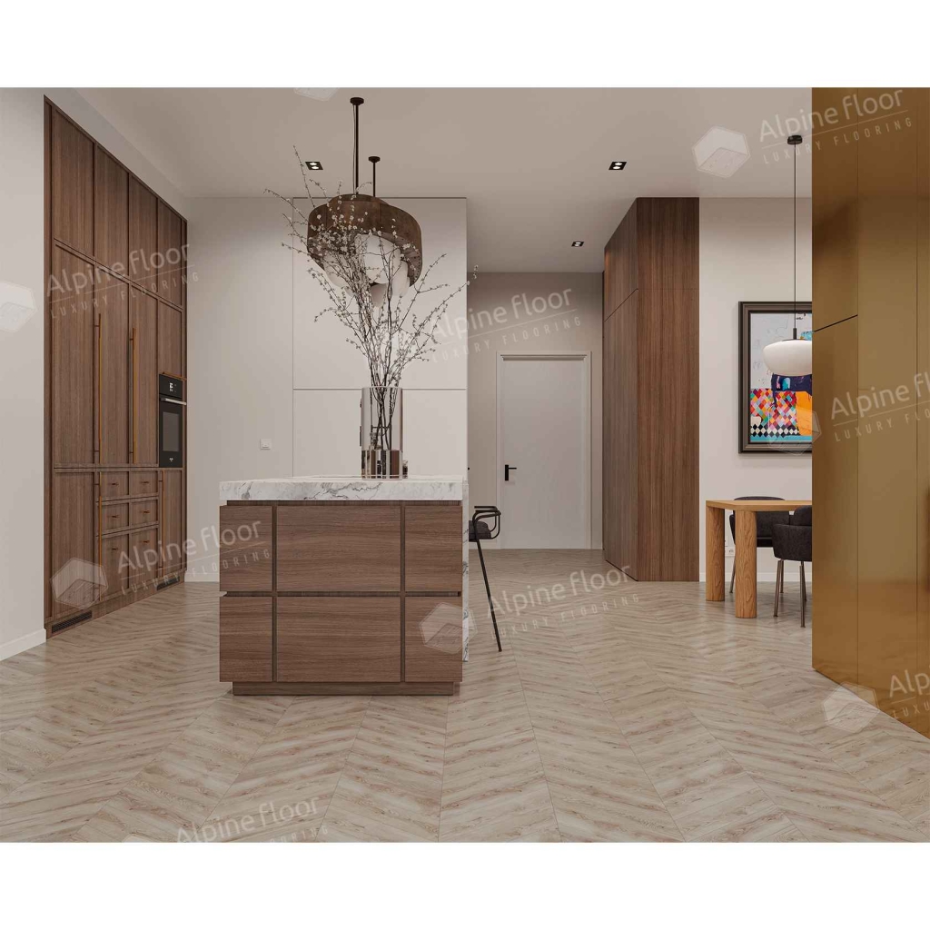 Alpine Floor SPC ламинат Гикори ECO 18-21 MC