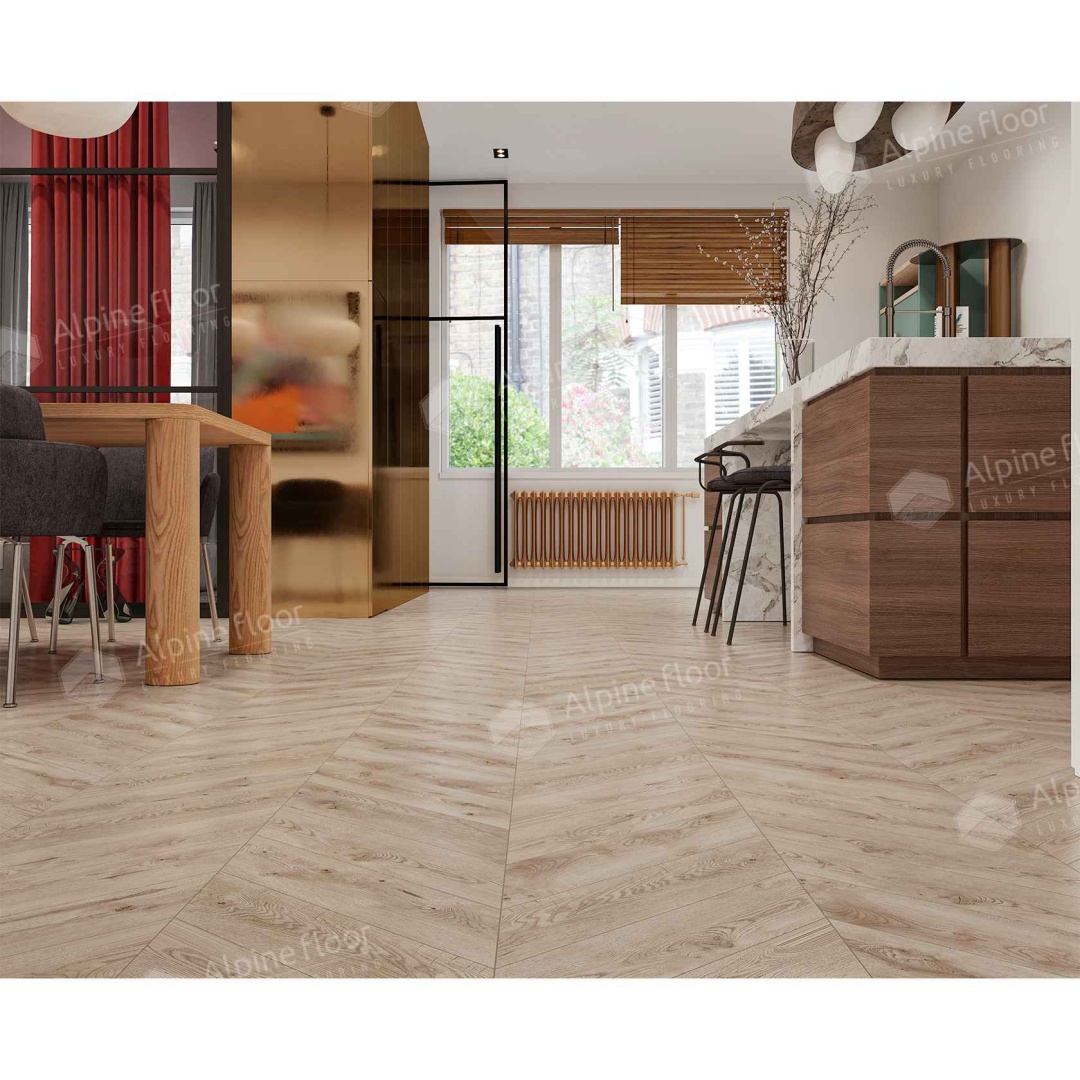 Alpine Floor SPC ламинат Гикори ECO 18-21 MC