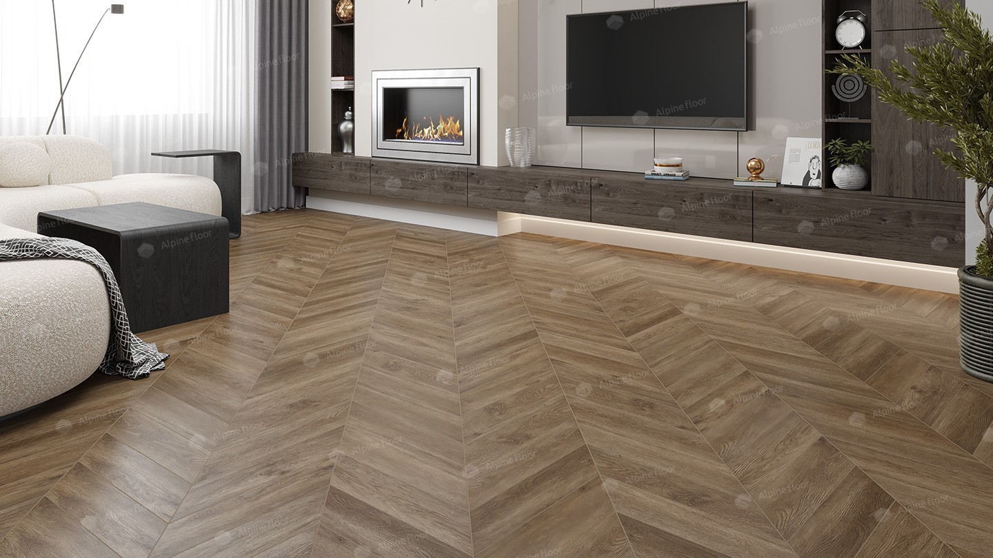 Alpine Floor SPC ламинат Макадамия ECO 18-5 MC