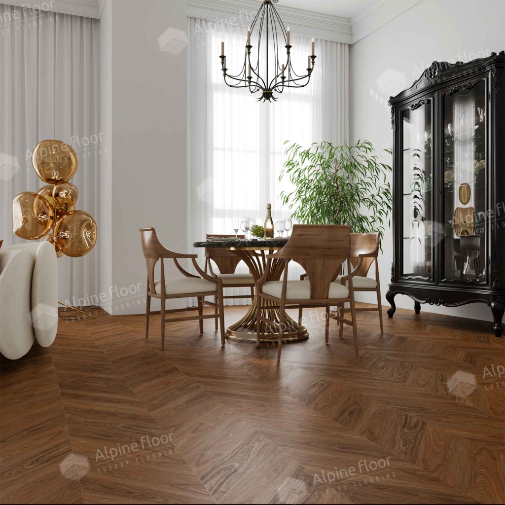Alpine Floor SPC ламинат Орех Нойер ECO 18-22 MC