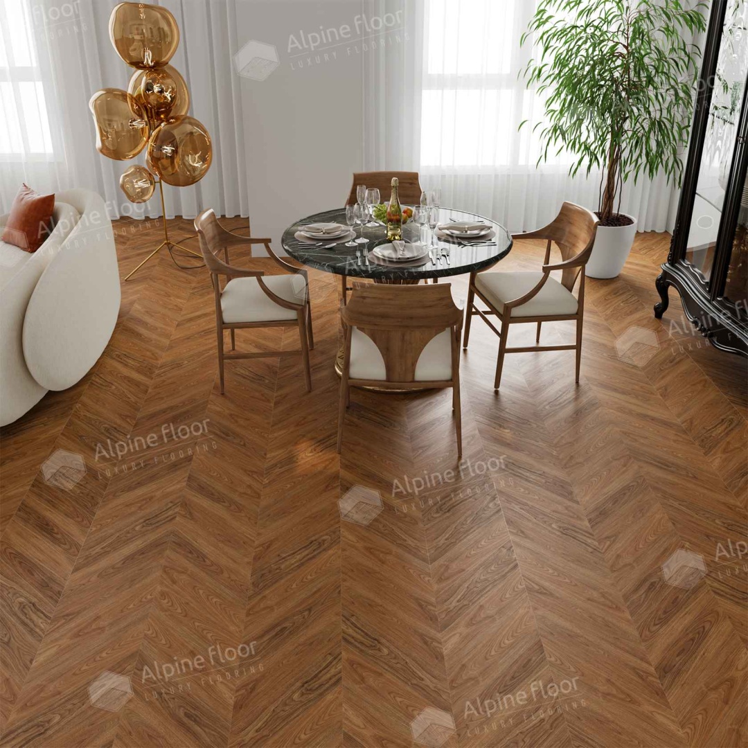 Alpine Floor SPC ламинат Орех Нойер ECO 18-22 MC