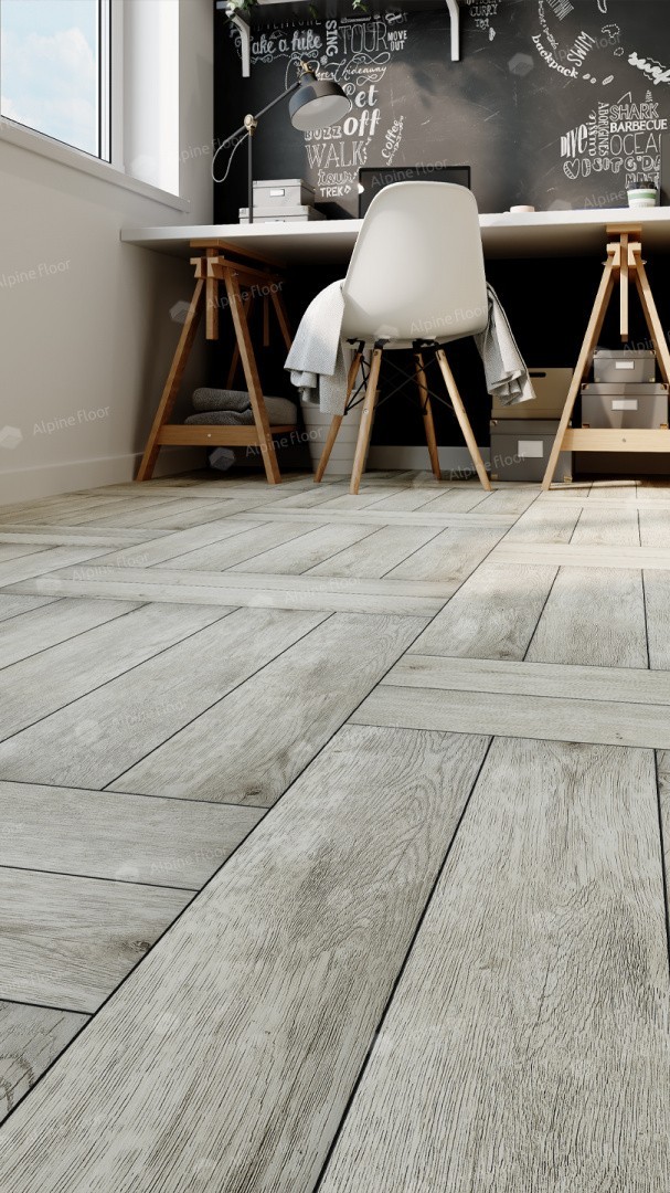 Alpine Floor SPC ламинат Снежная лавина ECO 10-5 MC