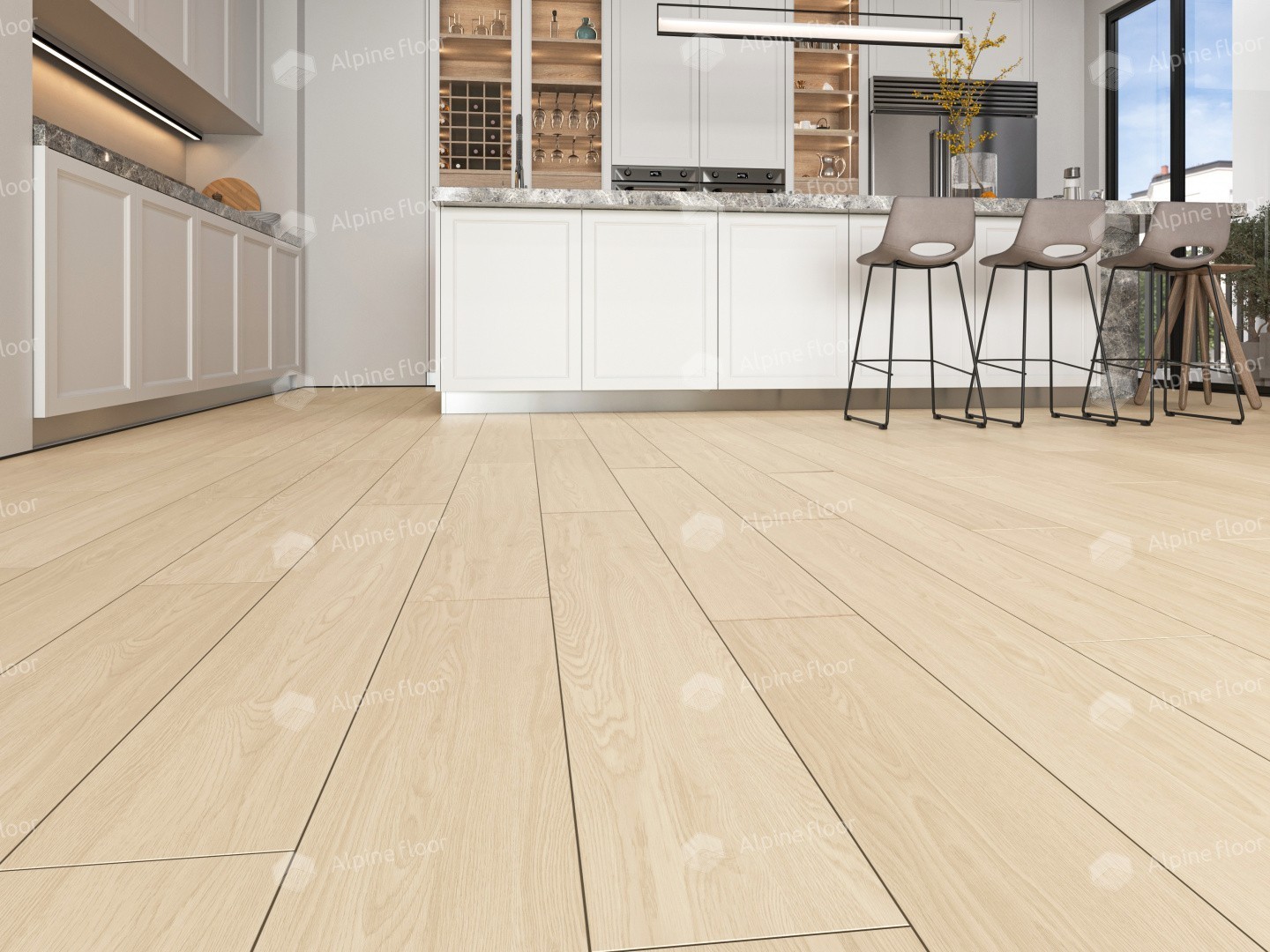 Alpine Floor SPC ламинат Ясень Макао ECO 106-11 MC