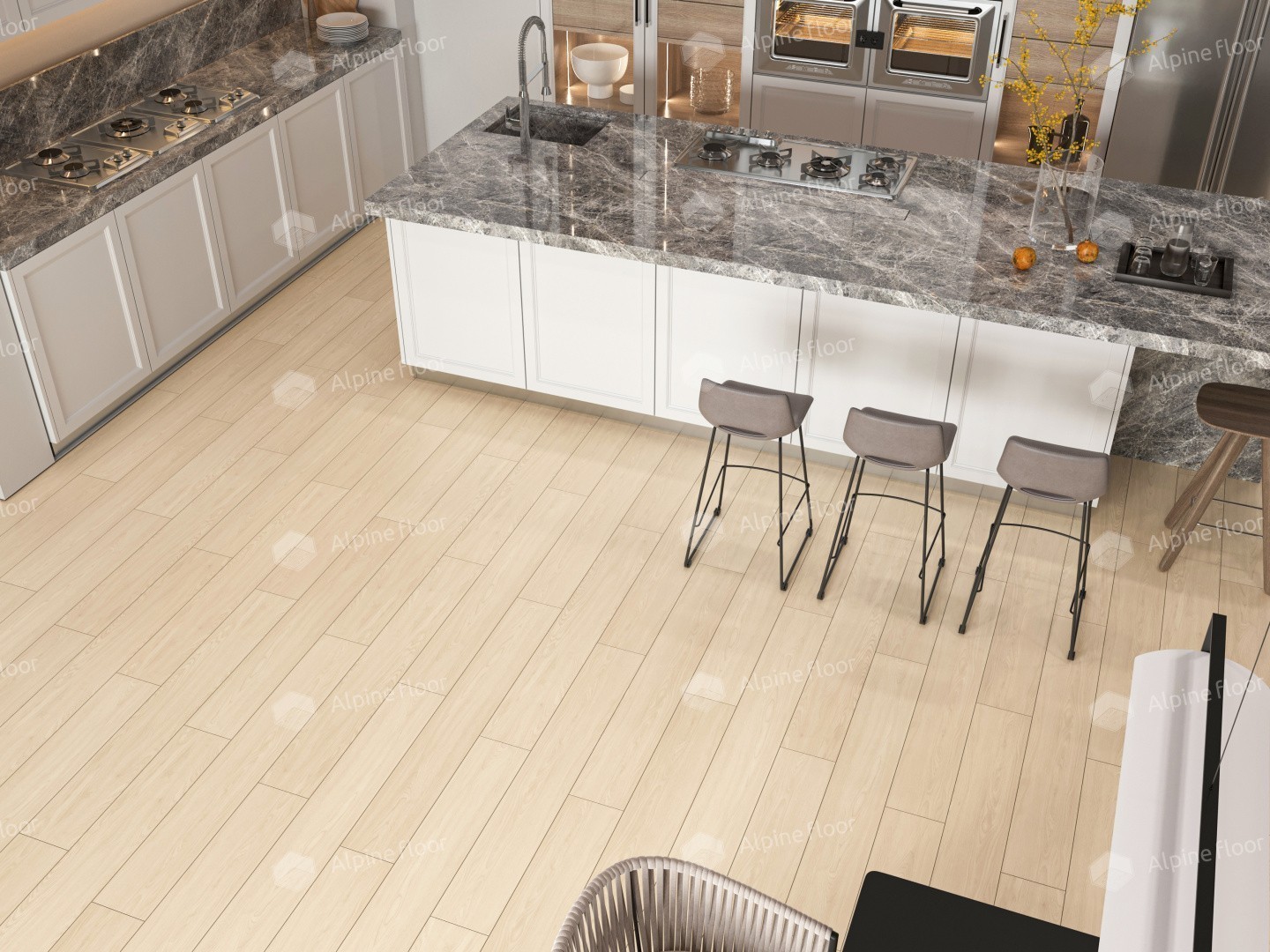 Alpine Floor SPC ламинат Ясень Макао ECO 106-11 MC