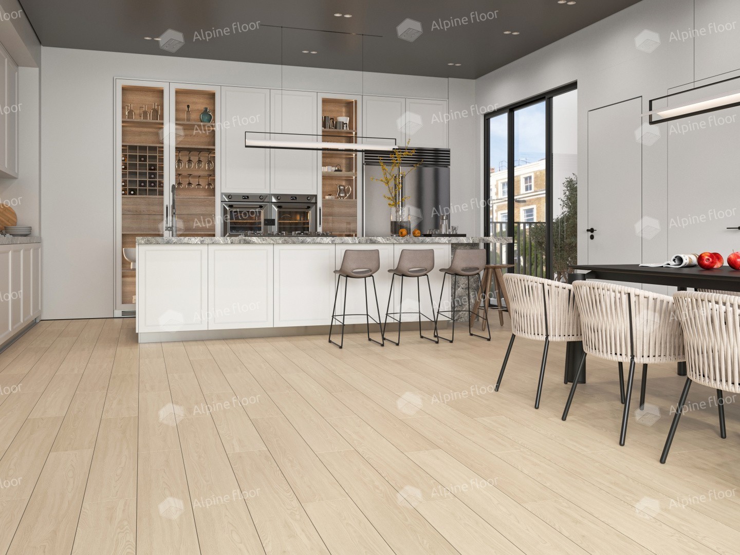 Alpine Floor SPC ламинат Ясень Макао ECO 106-11 MC