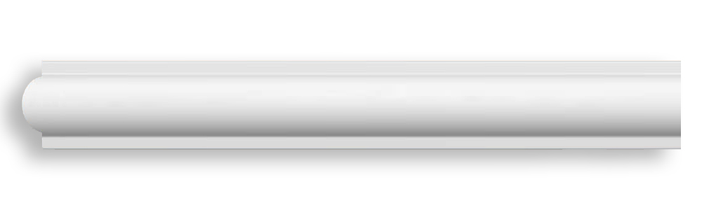 Decomaster Молдинг гладкий DECOMASTER 97202F гибкий (20*9*2400мм)
