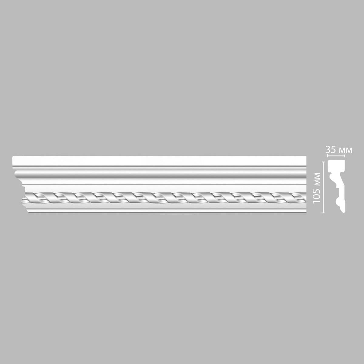 Decomaster Молдинг с рисунком DECOMASTER DT-1 (105*40*2400мм)