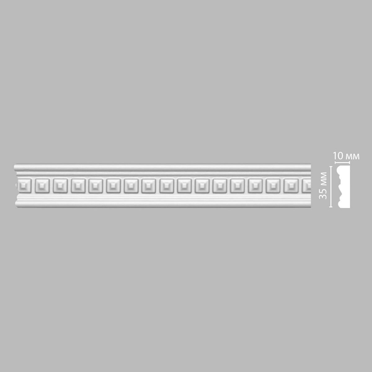 Decomaster Молдинг с рисунком DECOMASTER DT-9080F гибкий (10*35*2400мм)