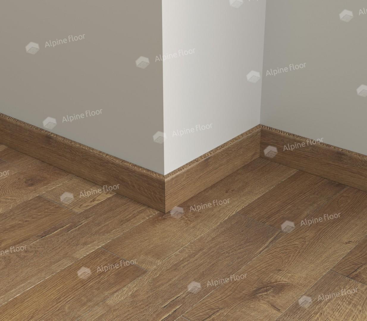 Alpine Floor Напольный плинтус Parquet Light Дуб Роял SK 13-2